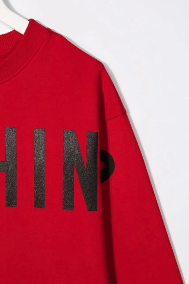 Sweater Moschino Red
