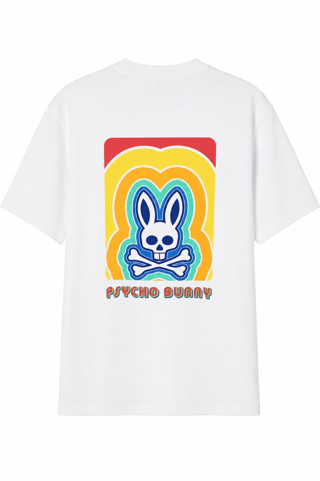 Playera Psycho Bunny White Basic