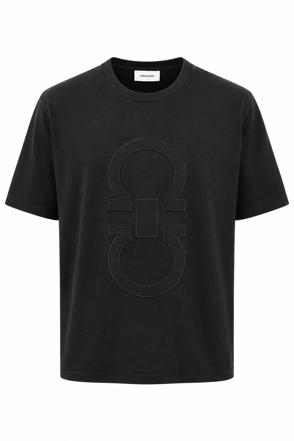 Playera Ferragamo Basic Black