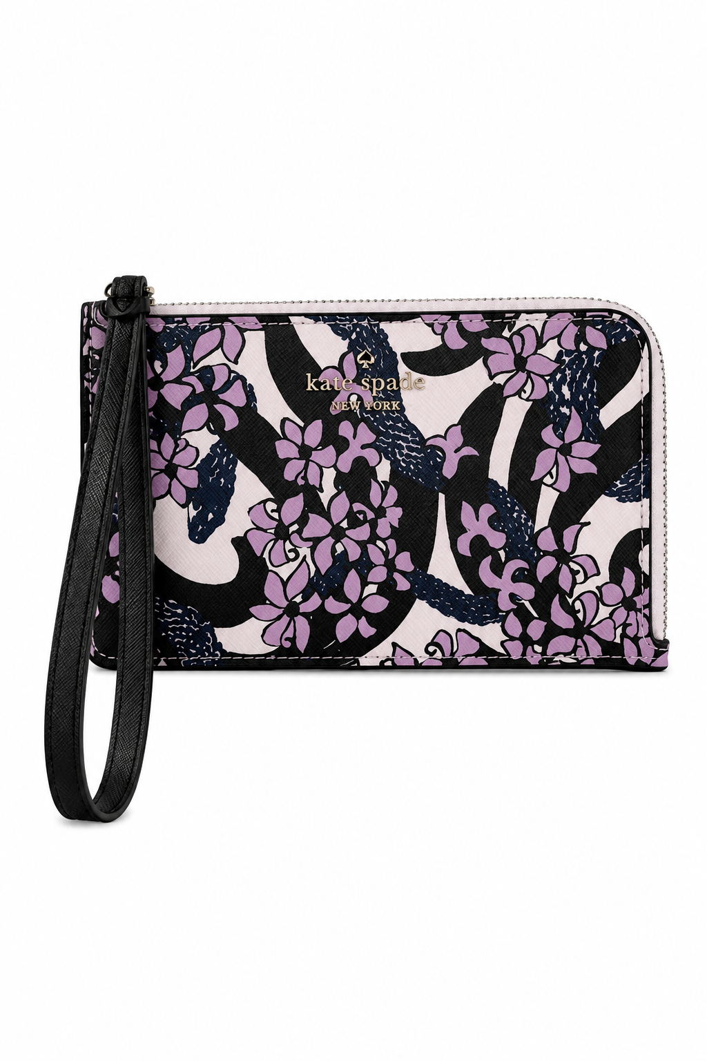 Cartera Kate Spade Snake Garden Small L-Zip