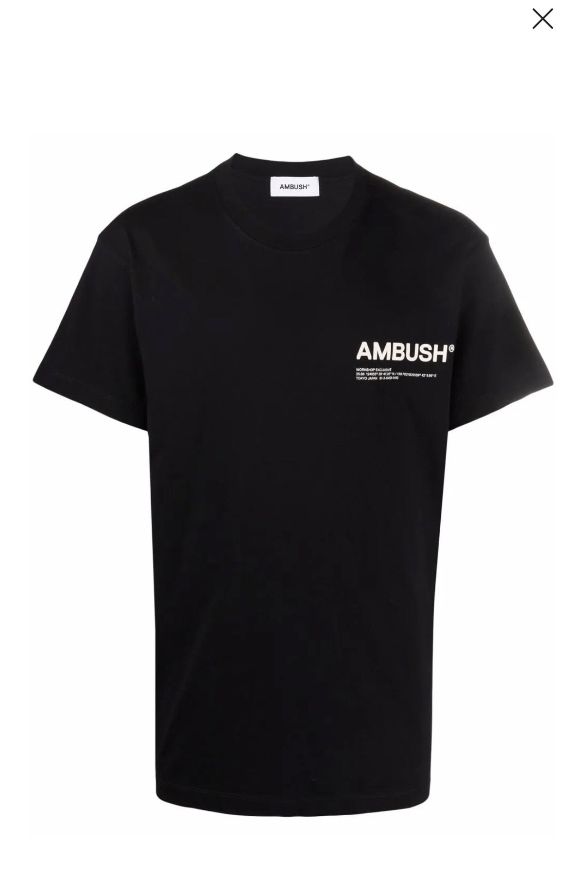 Playera Ambush Oversize Black