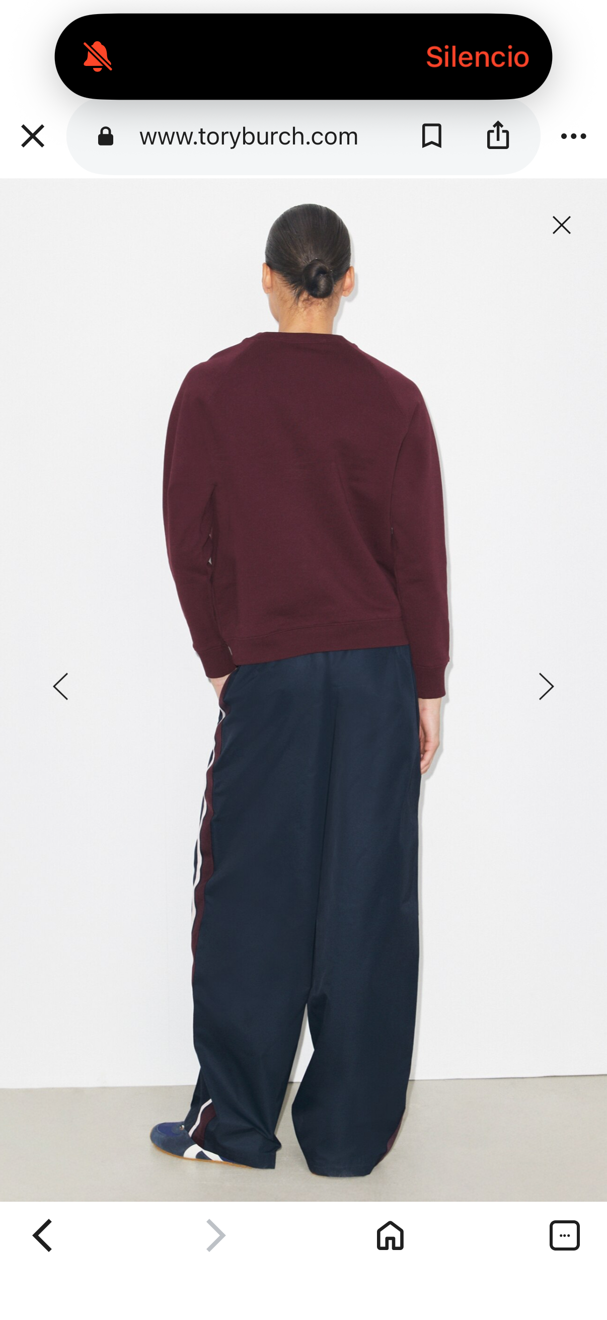 Sweater Tory Burch Burgundy