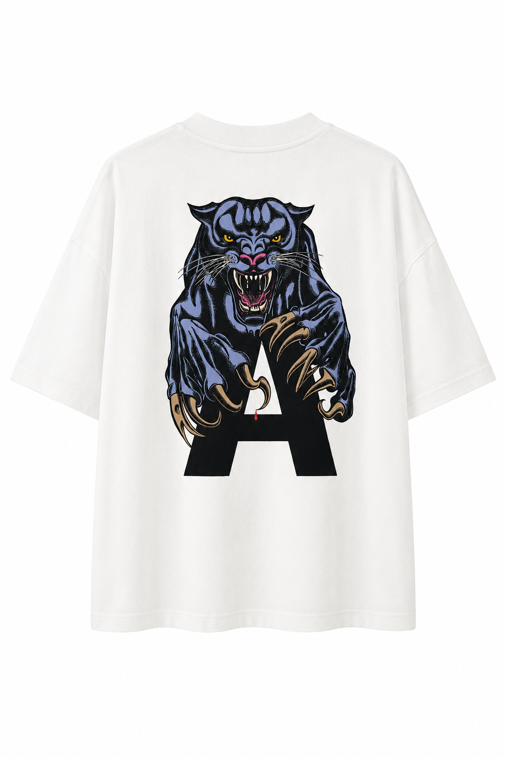 Playera All Saints Panther Top White
