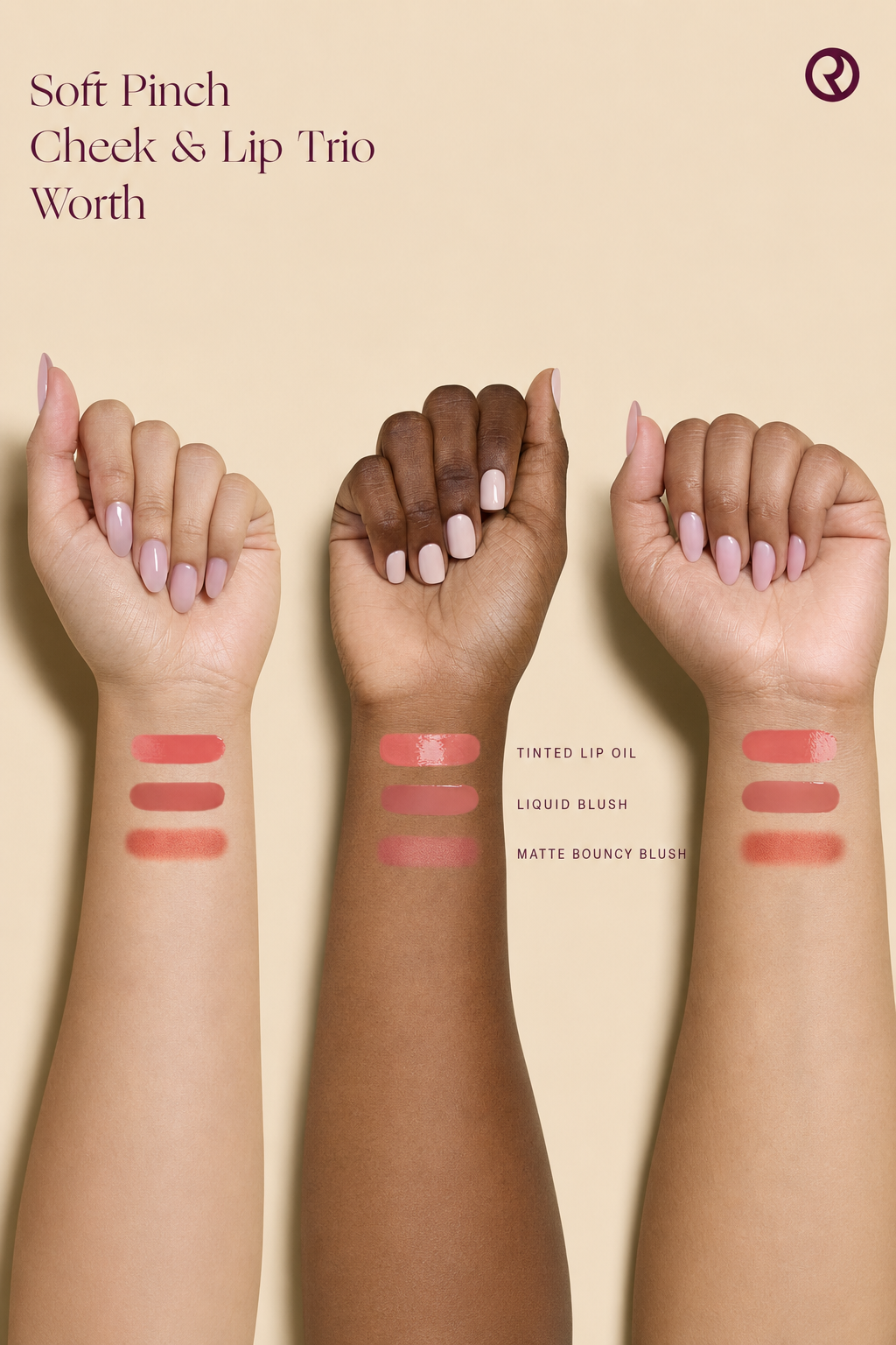 Soft Pinch Cheek & Lip Trio (Set de Minis)