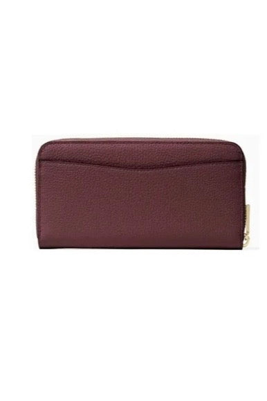 Cartera Kate Spade Snake New York Leila Burgundy