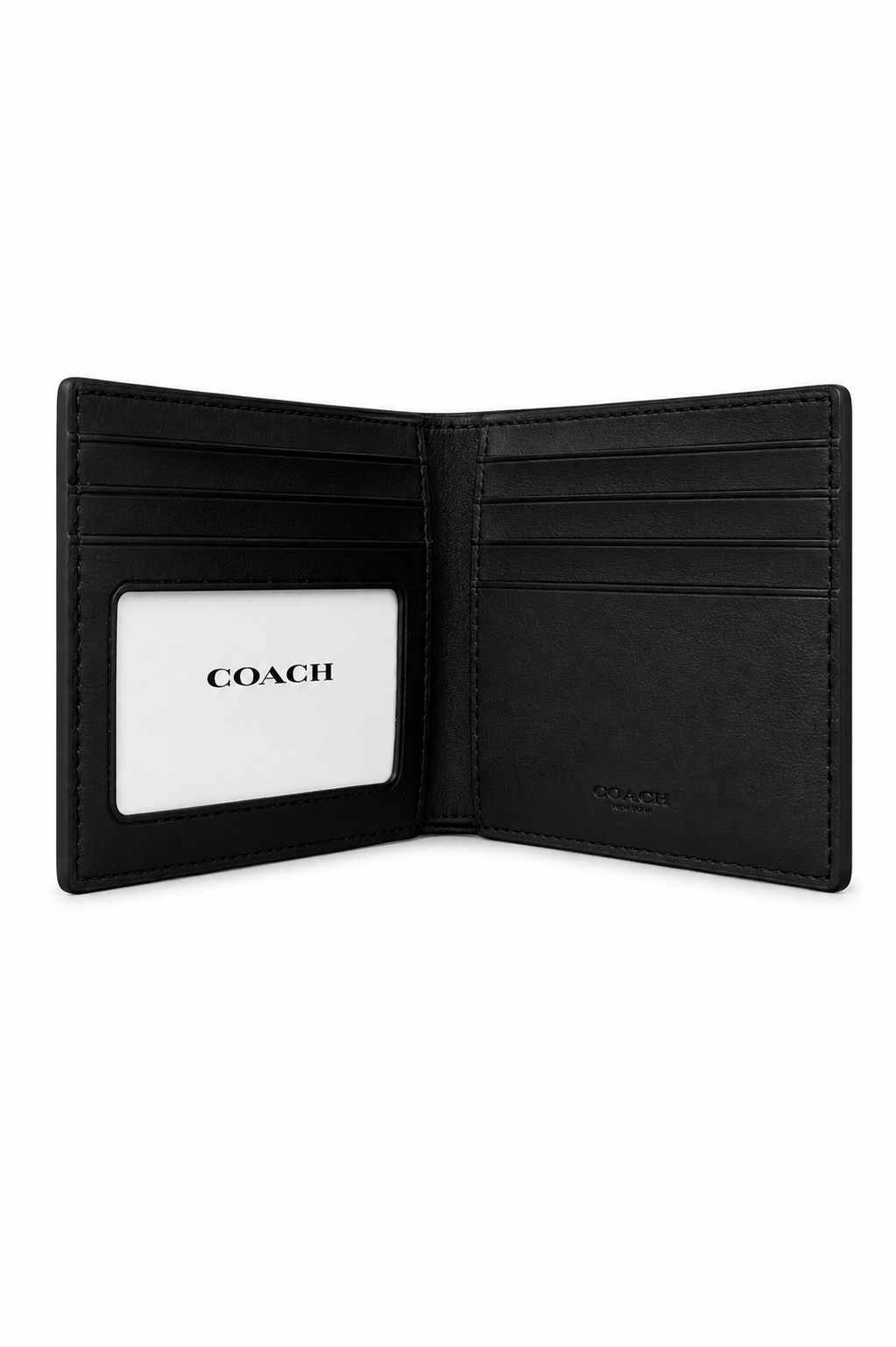 Cartera Multi Logo Coach Black
