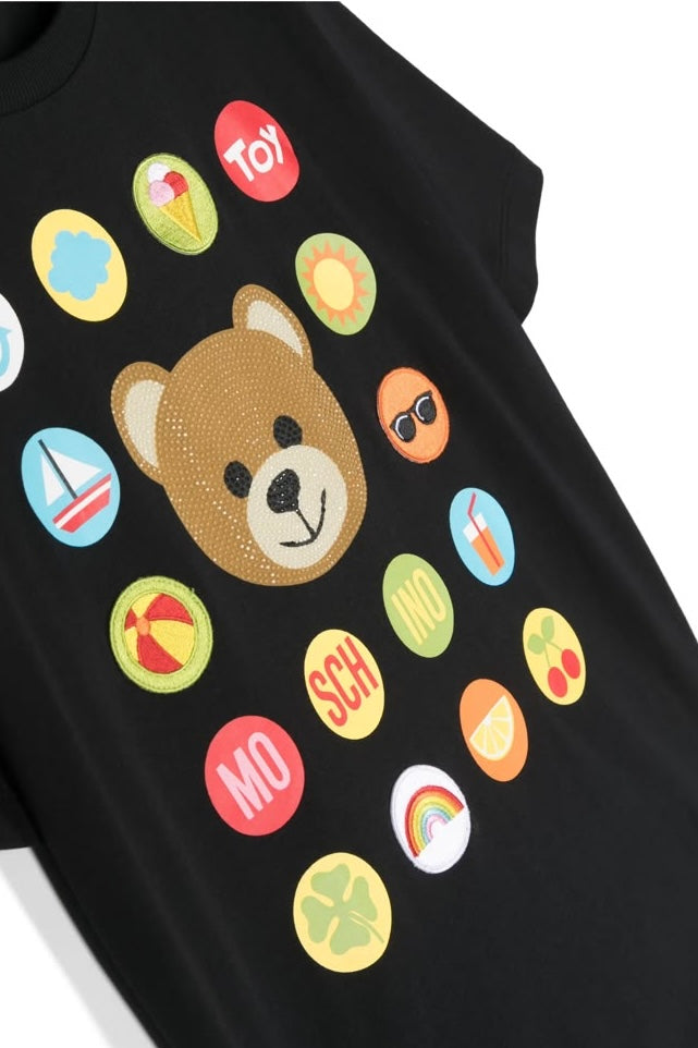 Playera Moschino Black