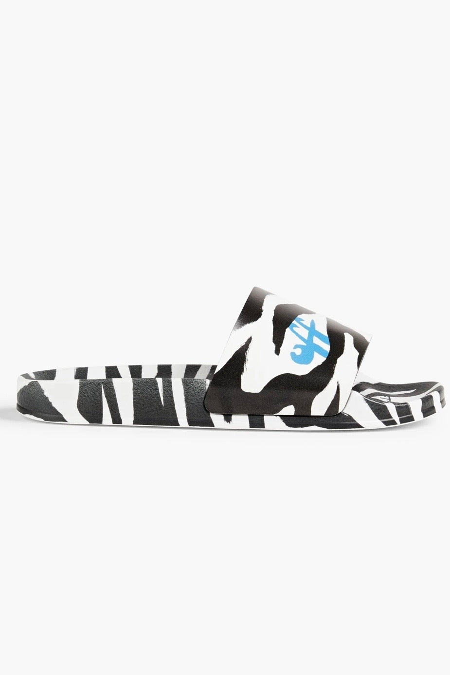 Sandalias Off White Zebra Print