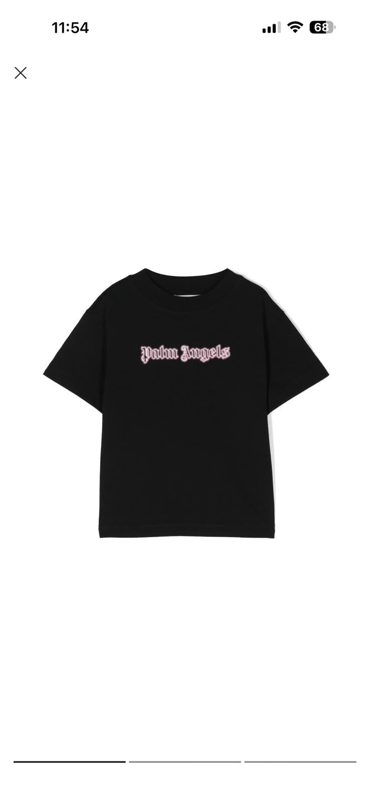Playera Palm Angels Black