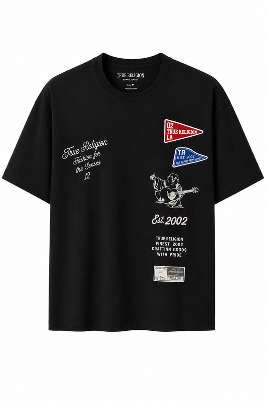 Playera True Religion Jet Black