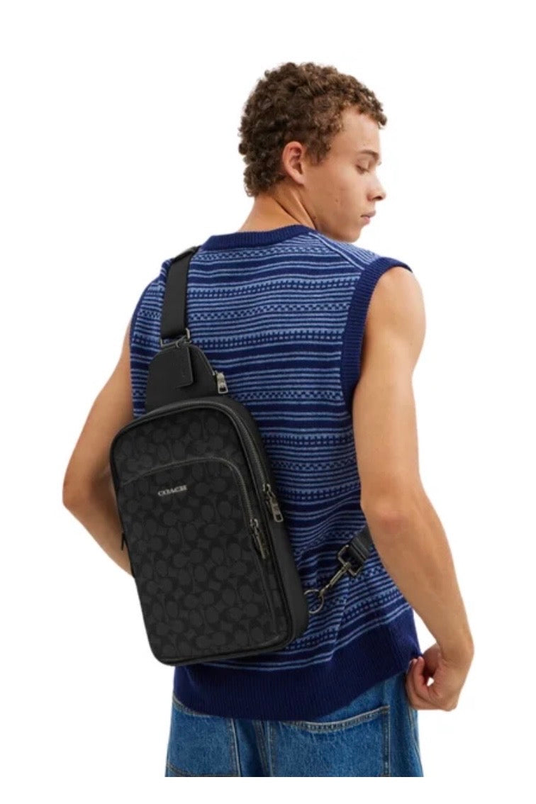 Bandolera Coach Black