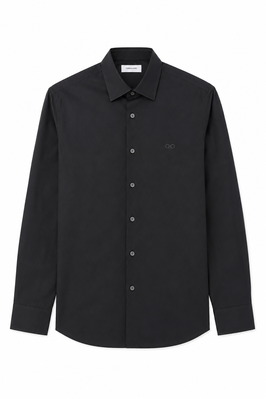 Camisa Manga Larga Ferragamo Black