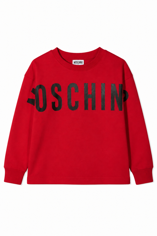 Sweater Moschino Red
