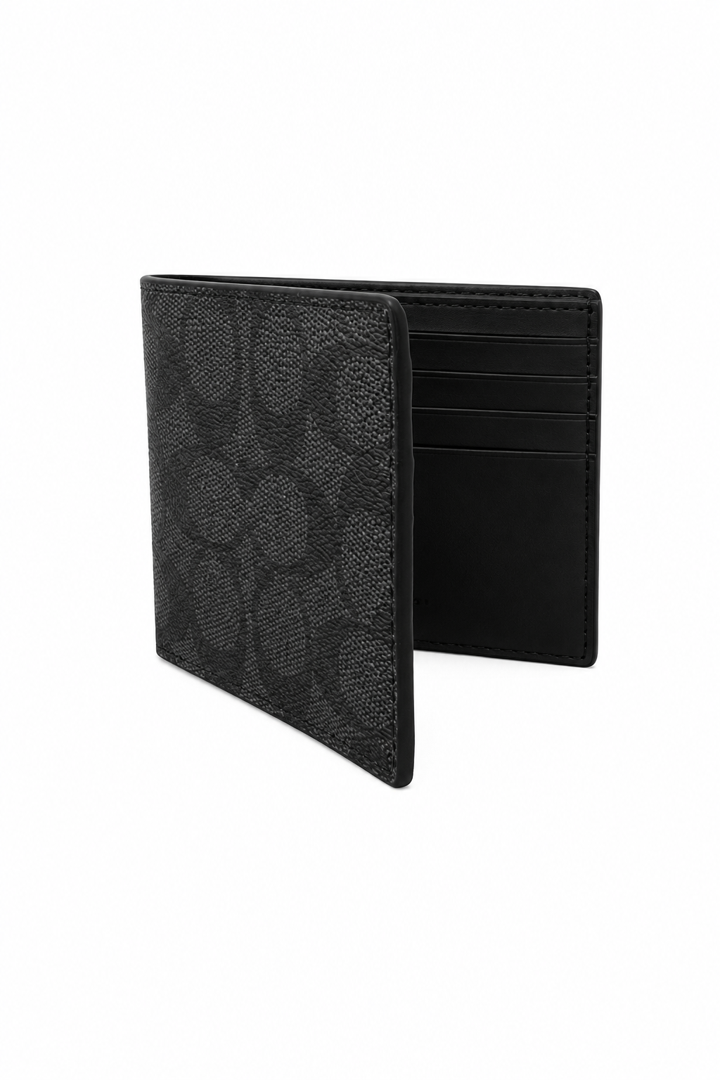 Cartera Multi Logo Coach Black