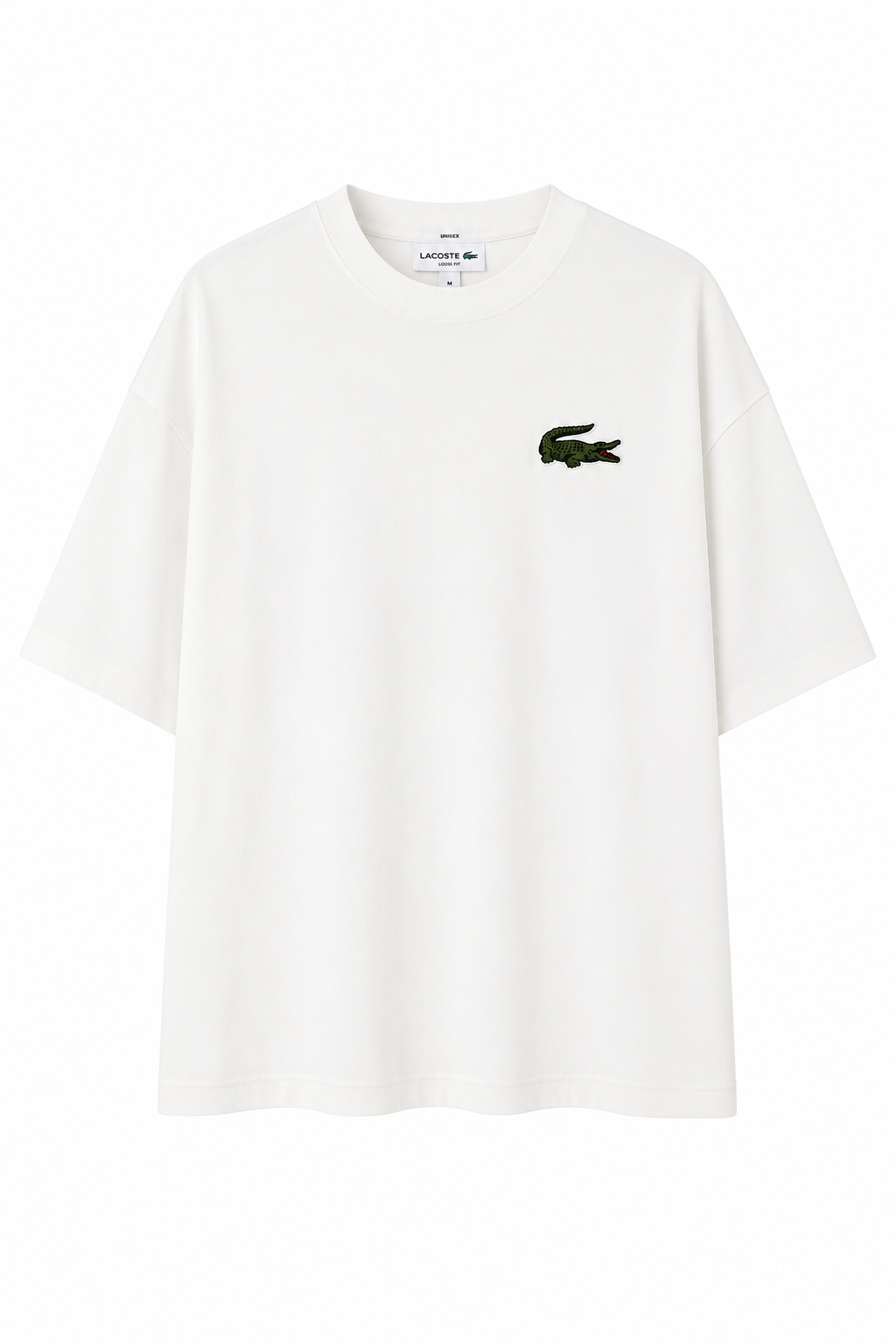 Playera Lacoste White