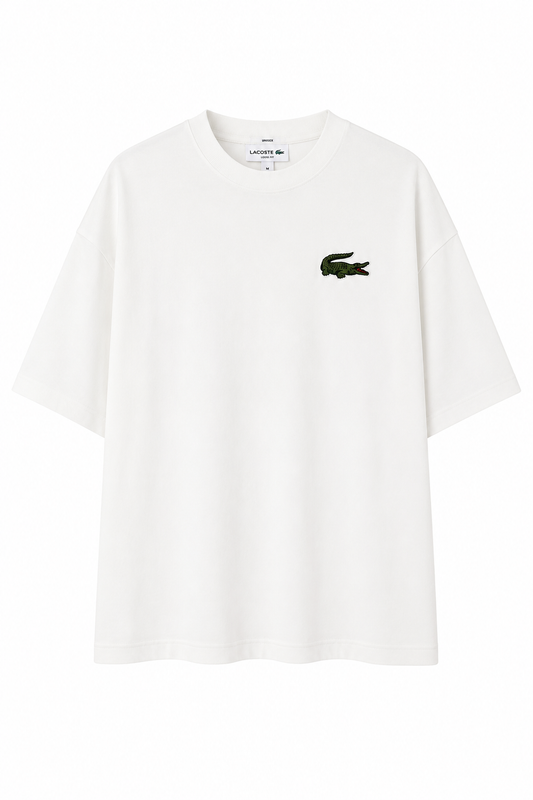 Playera Lacoste White