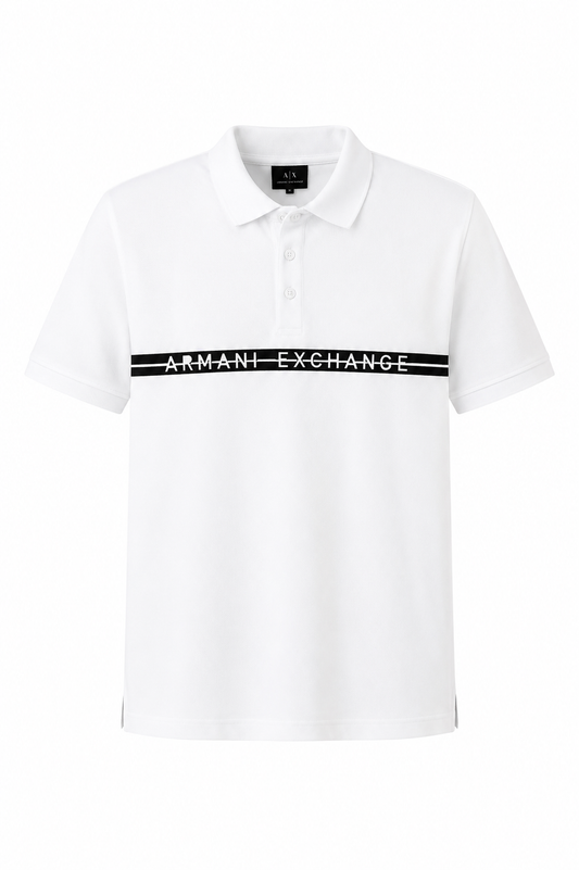 Polo Armani Exchange White
