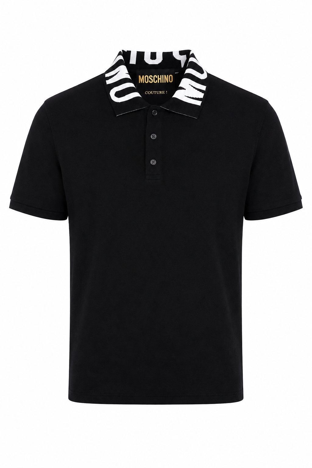 Polo Moschino Black Basic