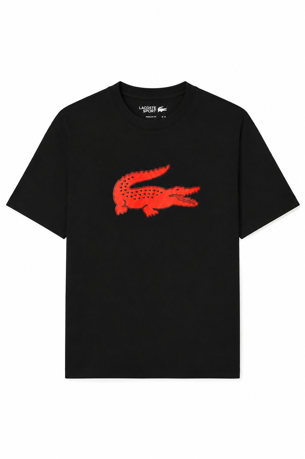 Playera Lacoste Regular Fit Black