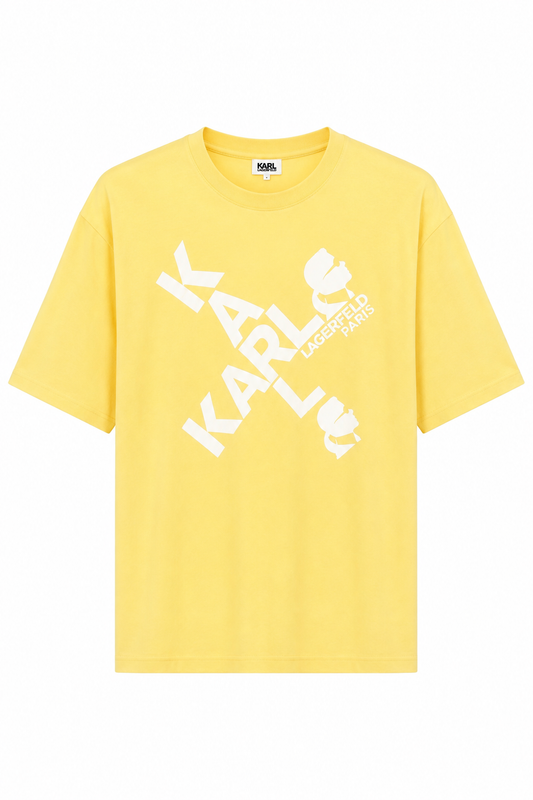 Playera Karl Lagerfeld Yellow
