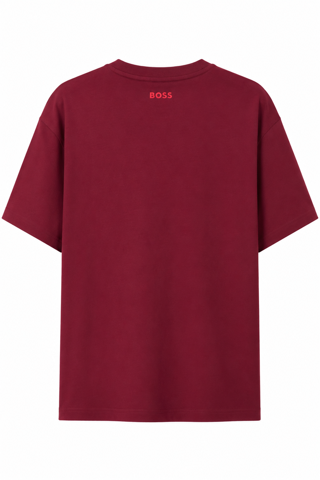 Playera Hugo Estampada Burgundy