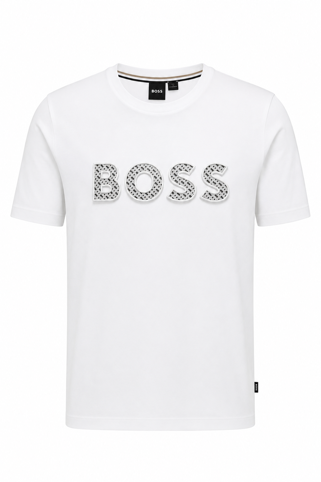 Playera Boss Bordada White