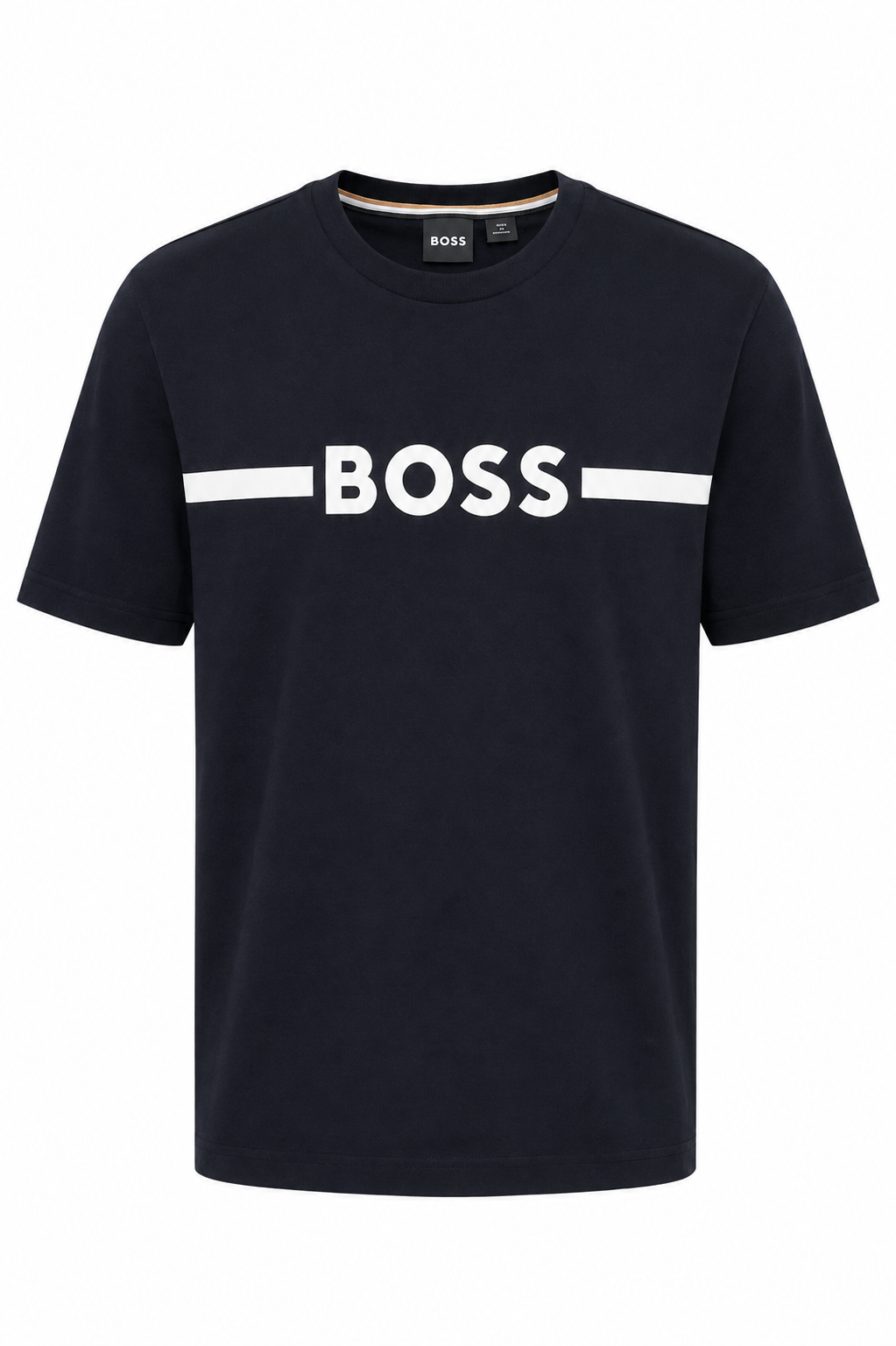 Playera Boss Logo Estampado Black