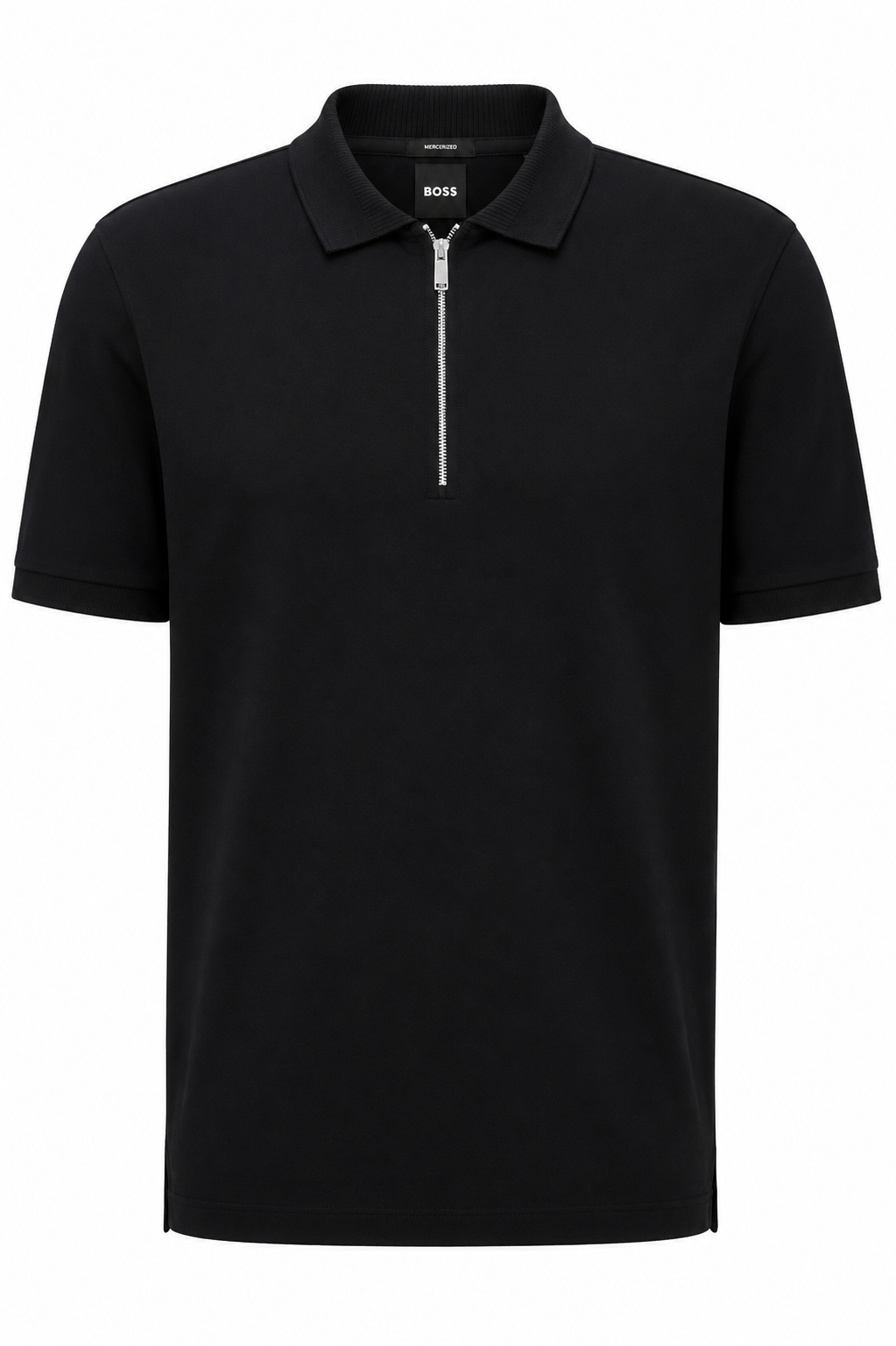 Polo Boss Cierre Black