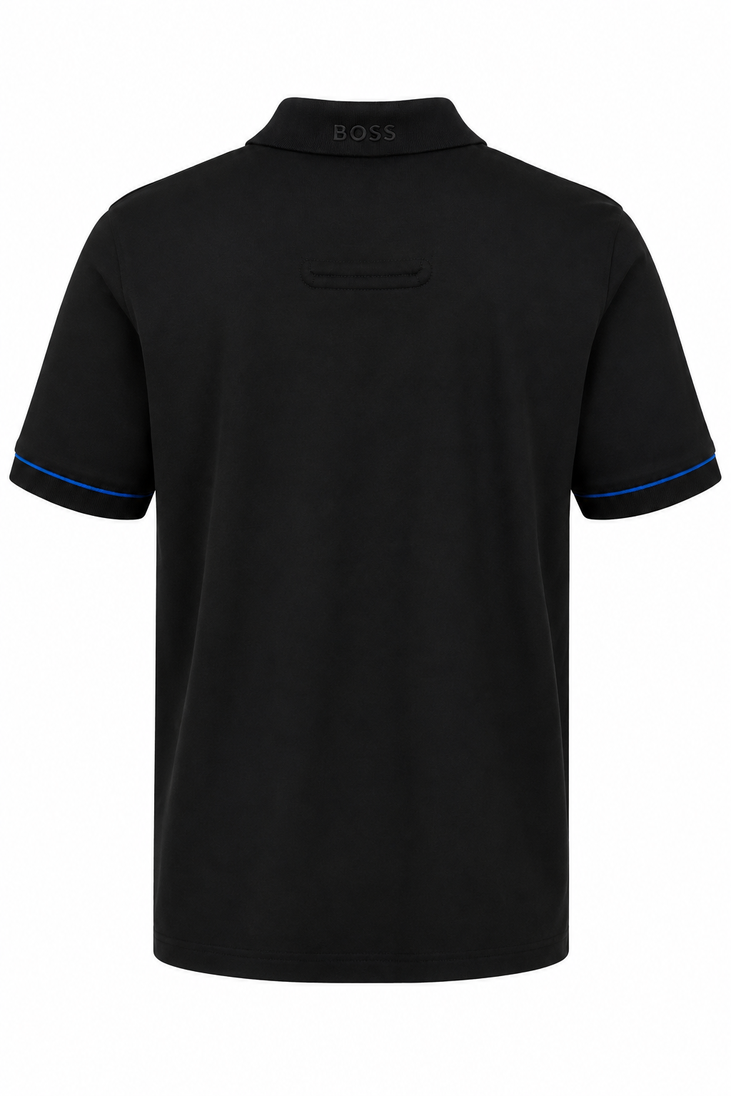 Polo Boss Botones Black