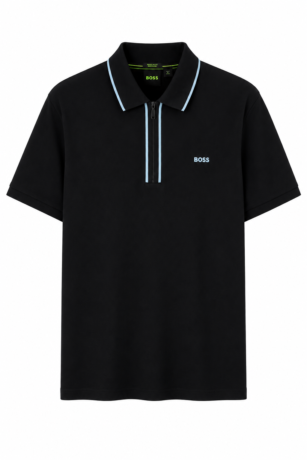 Polo Boss Cierre Black