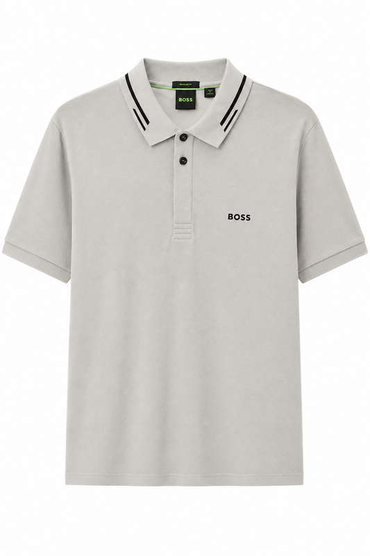 Polo Boss Gris Basic