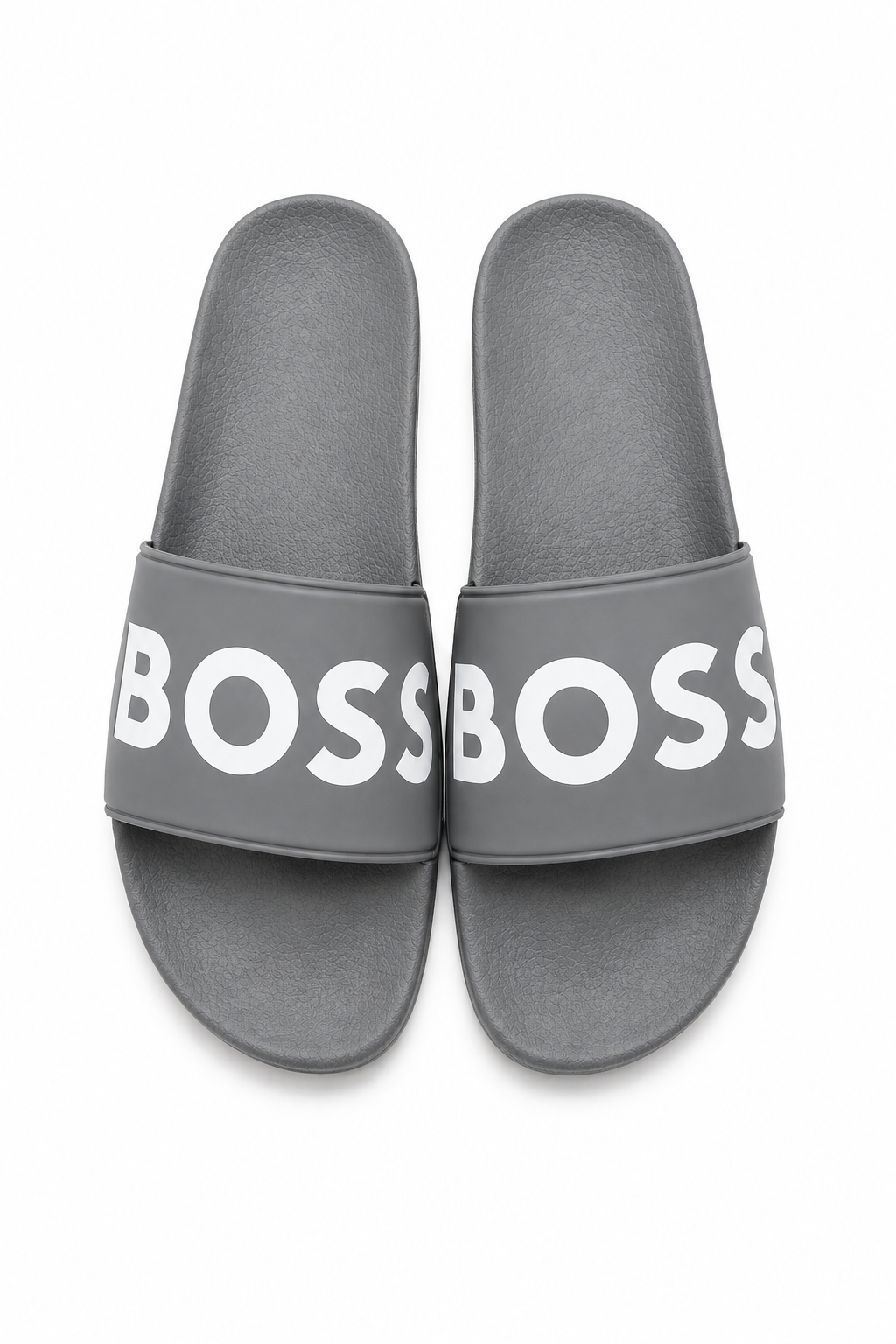 Sandalias Boss Slides Bay Grey